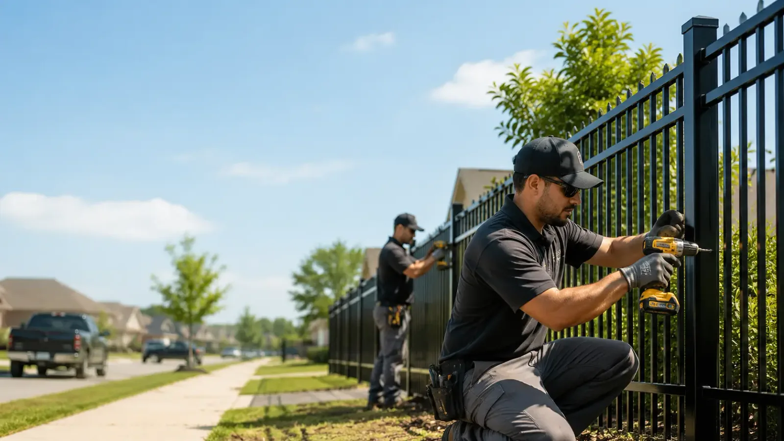 Metal Fence Installation in Danville, IN